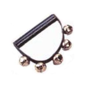 CPK 5 Bells On Plastic Band with Wooden Handle