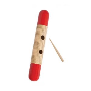 MP Large Wood Shell Guiro with Two Finger Holes