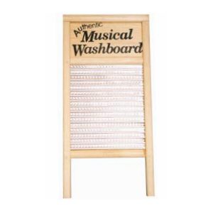 Trophy Authentic Musical Washboard Wooden Frame