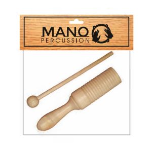 MP Hand Held Guiro Tone Block Complete with Beater