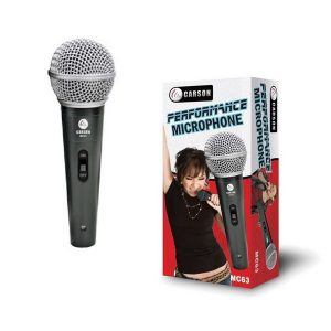 Carson MC63 Mic Uni Directional Dynamic Microphone
