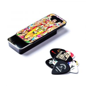 Jim Dunlop JSA31 Hendrix Pick Tin Bold as Love Picks