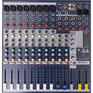 8 Channel Audio Mixer