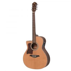 Gilman GA12CELH Grand Auditorium Acoustic Electric Left Handed Guitar