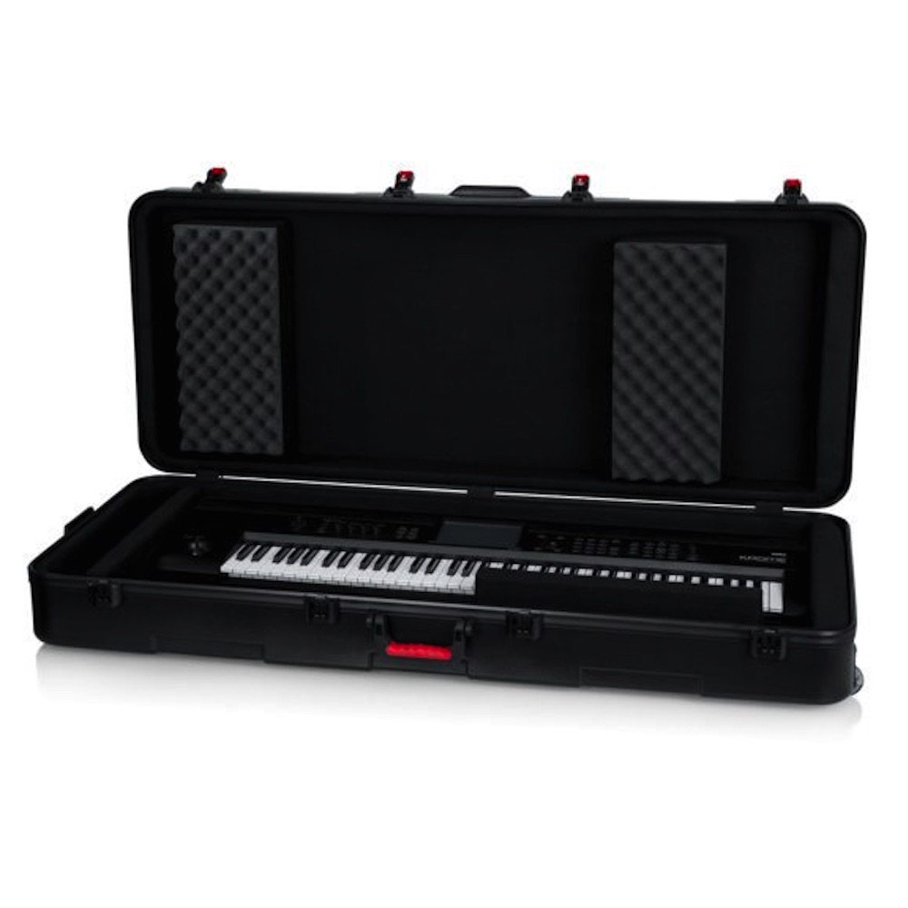 Gator GTSAKEY76D 76note Deep Keyboard Case w/ Wheels  Bashs Music