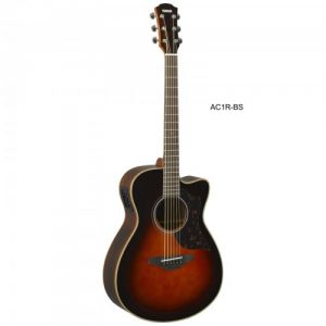 Yamaha AC1RBS Concert Body Cutaway Guitar Solid Sitka Spruce Top