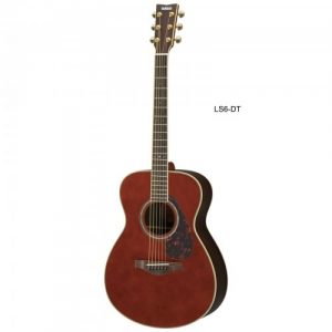 Yamaha LS6 Acoustic Guitar Dark Tinted Finish