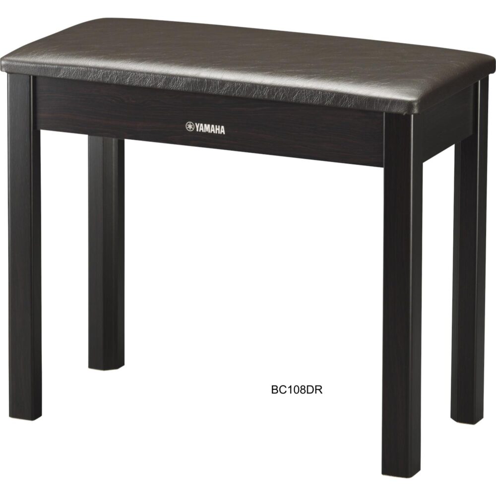 Yamaha BC108 wooden piano bench Dark Rosewood