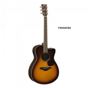 Yamaha FSX830C Acoustic Electric Guitar Brown Sunburst