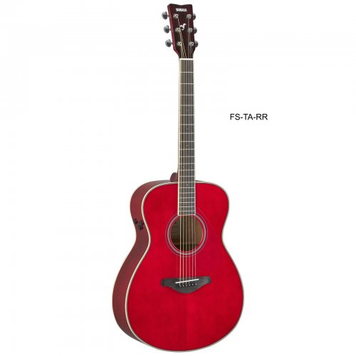 Yamaha TransAcoustic Concert Acoustic Electric Ruby Red