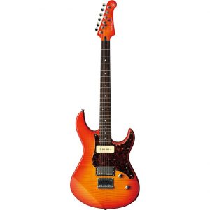 Yamaha PAC611HFM Pacifica Electric Guitar Light Amberburst