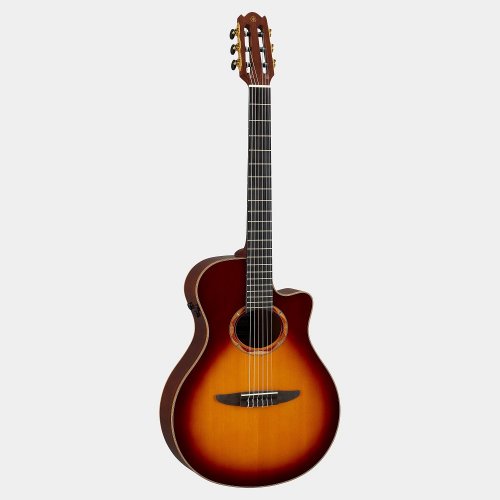 Yamaha NTX3 Acoustic Classical Nylon Guitar Brown Sunburst