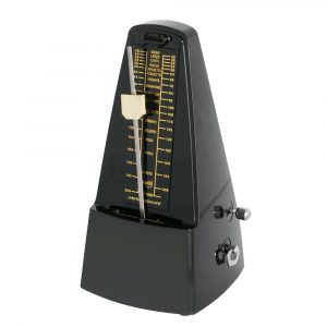 Hemingway WHM01 Pyramid Style Mechanical Metronome Black