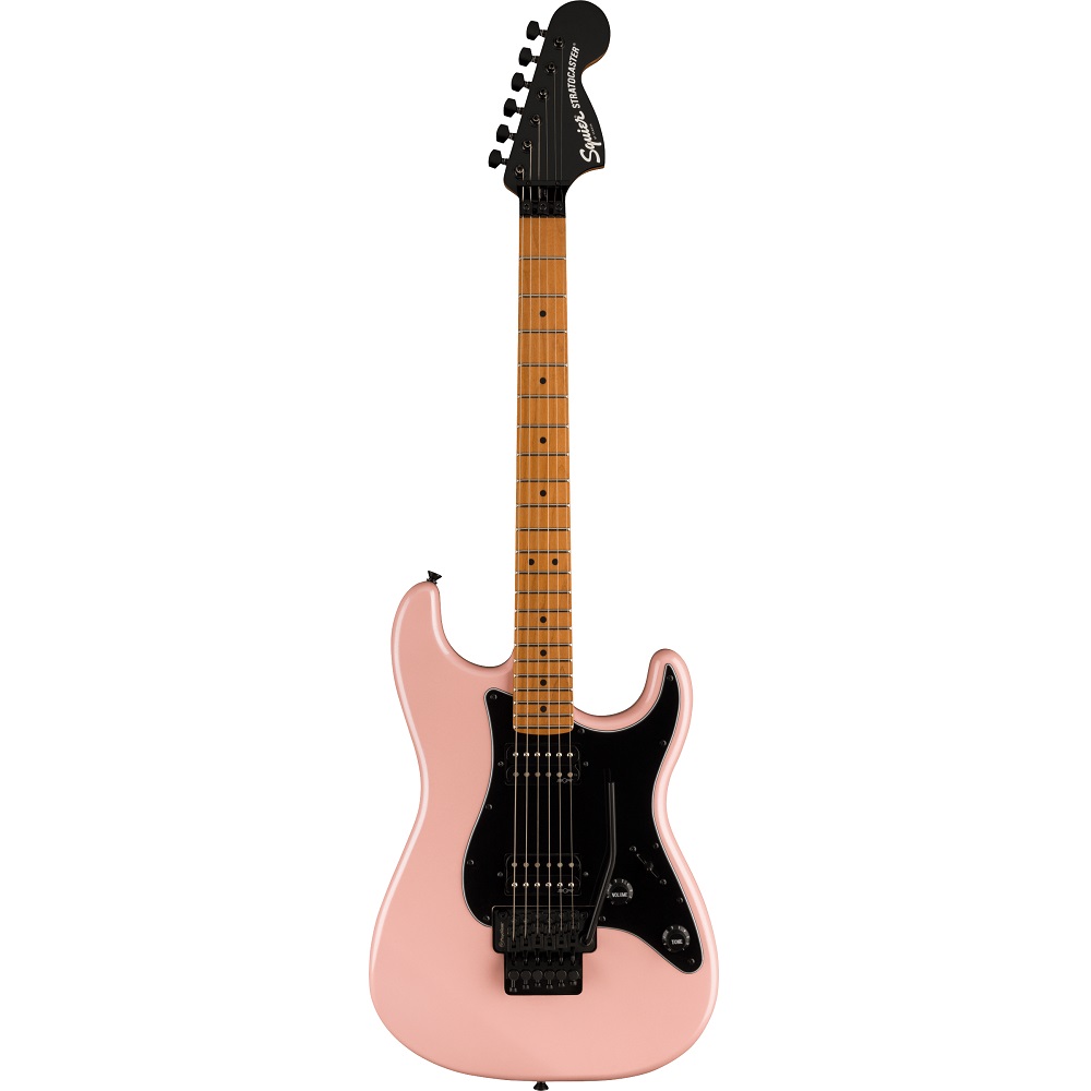 Todos los años postura Cadera Squier Contemporary Stratocaster Floyd Rose Shell Pink - Bashs Music