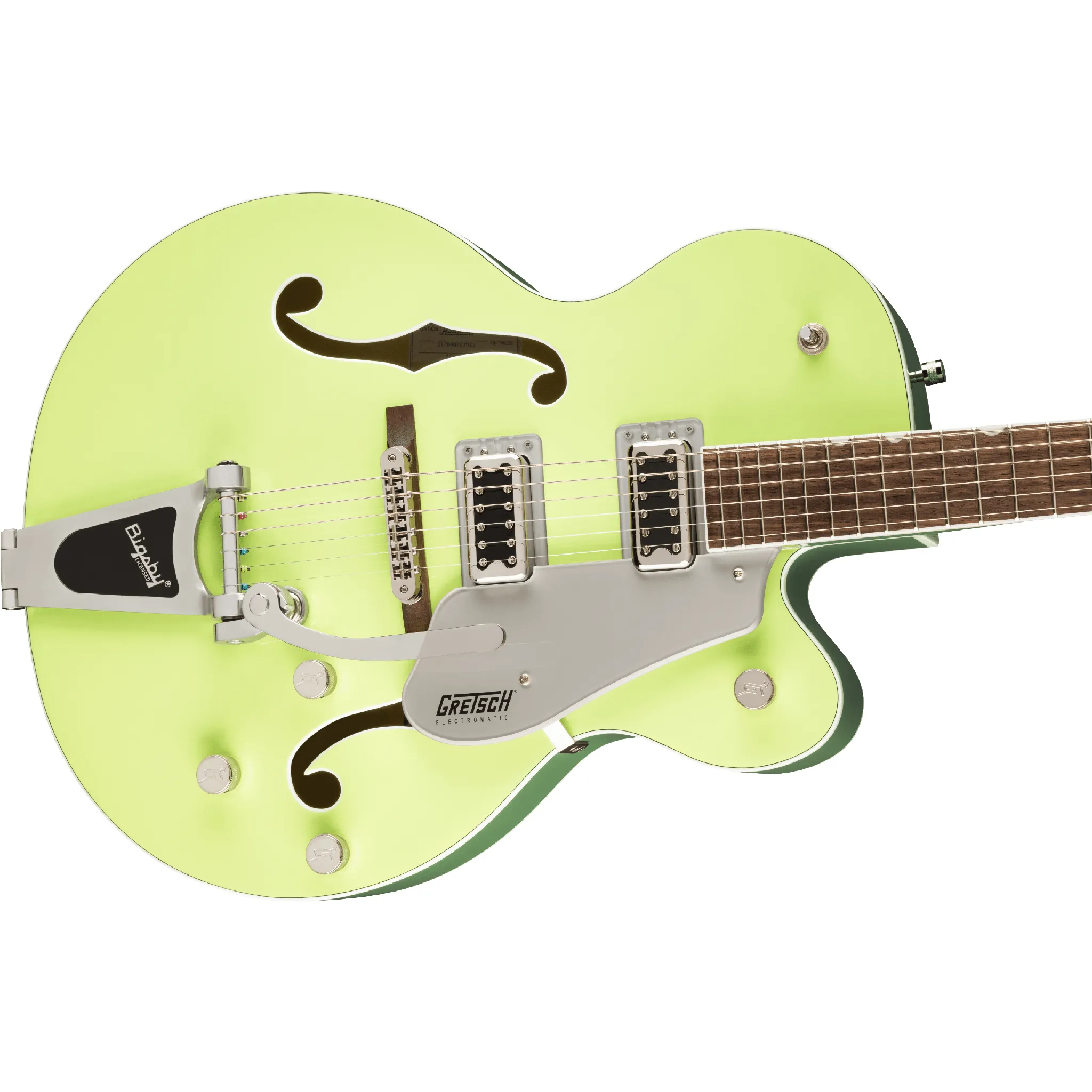 Gretsch G5420T Electromatic Classic Hollow Body Single-Cut with Bigsby - Two-Tone Anniversary Green - Image 2