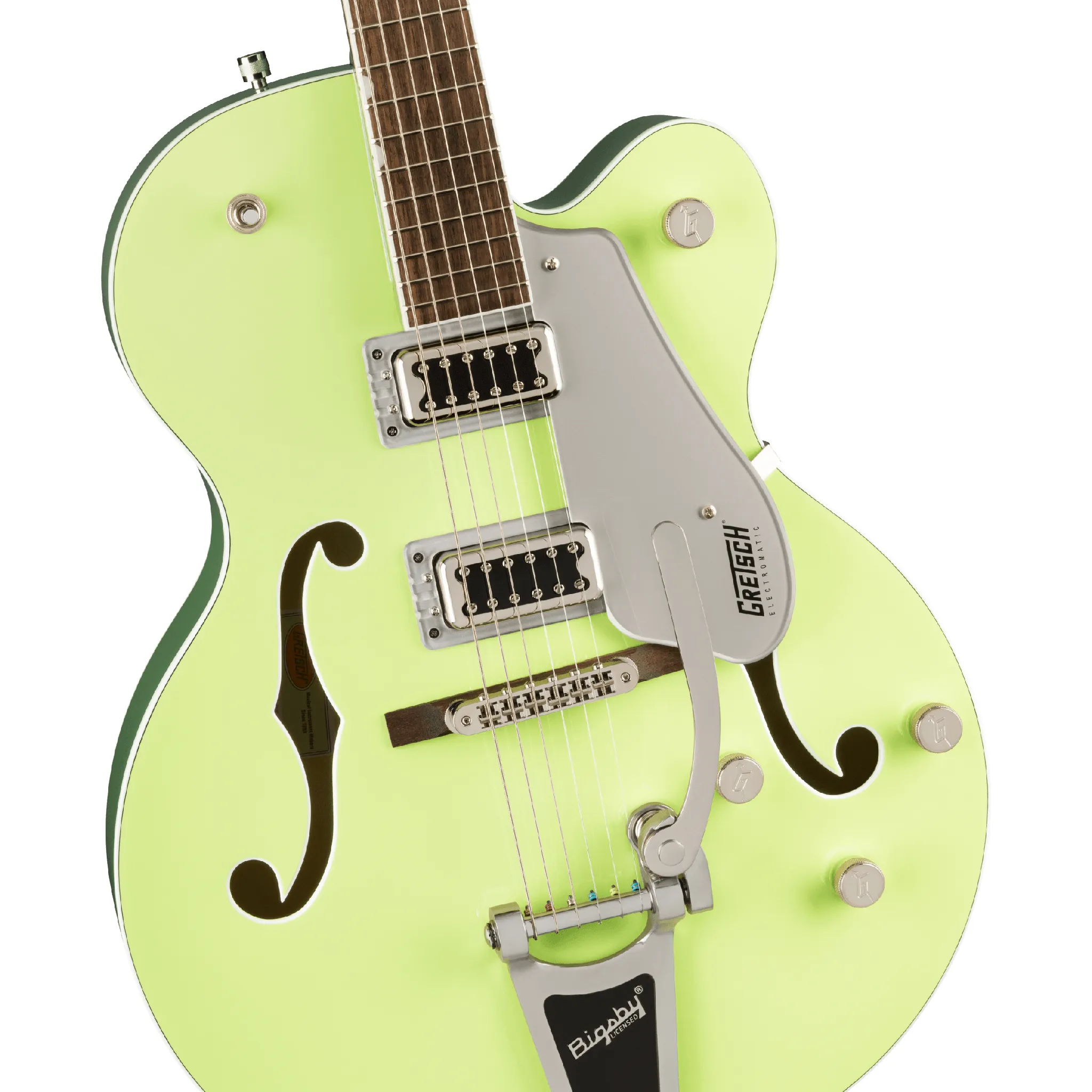 Gretsch G5420T Electromatic Classic Hollow Body Single-Cut with Bigsby - Two-Tone Anniversary Green - Image 3
