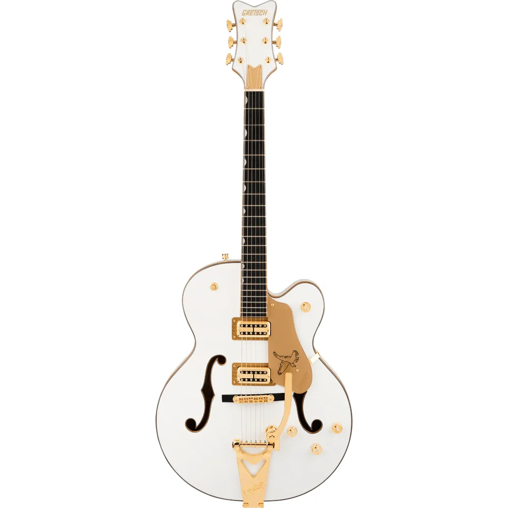 Gretsch Synchromatic Falcon Hollow Body Single-Cut with Bigsby | Snowcrest White