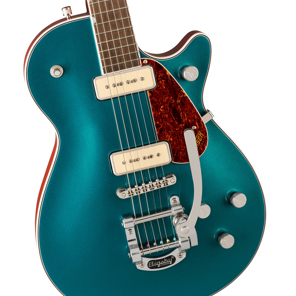 Gretsch G5210T-P90 Electromatic Jet Two 90 Single-Cut with Bigsby Petrol - Image 3