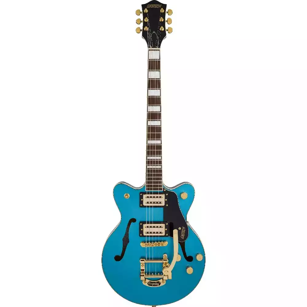 Gretsch G2655TG Streamliner Center Block Jr. Double-Cut with Bigsby LTD - Riviera Blue