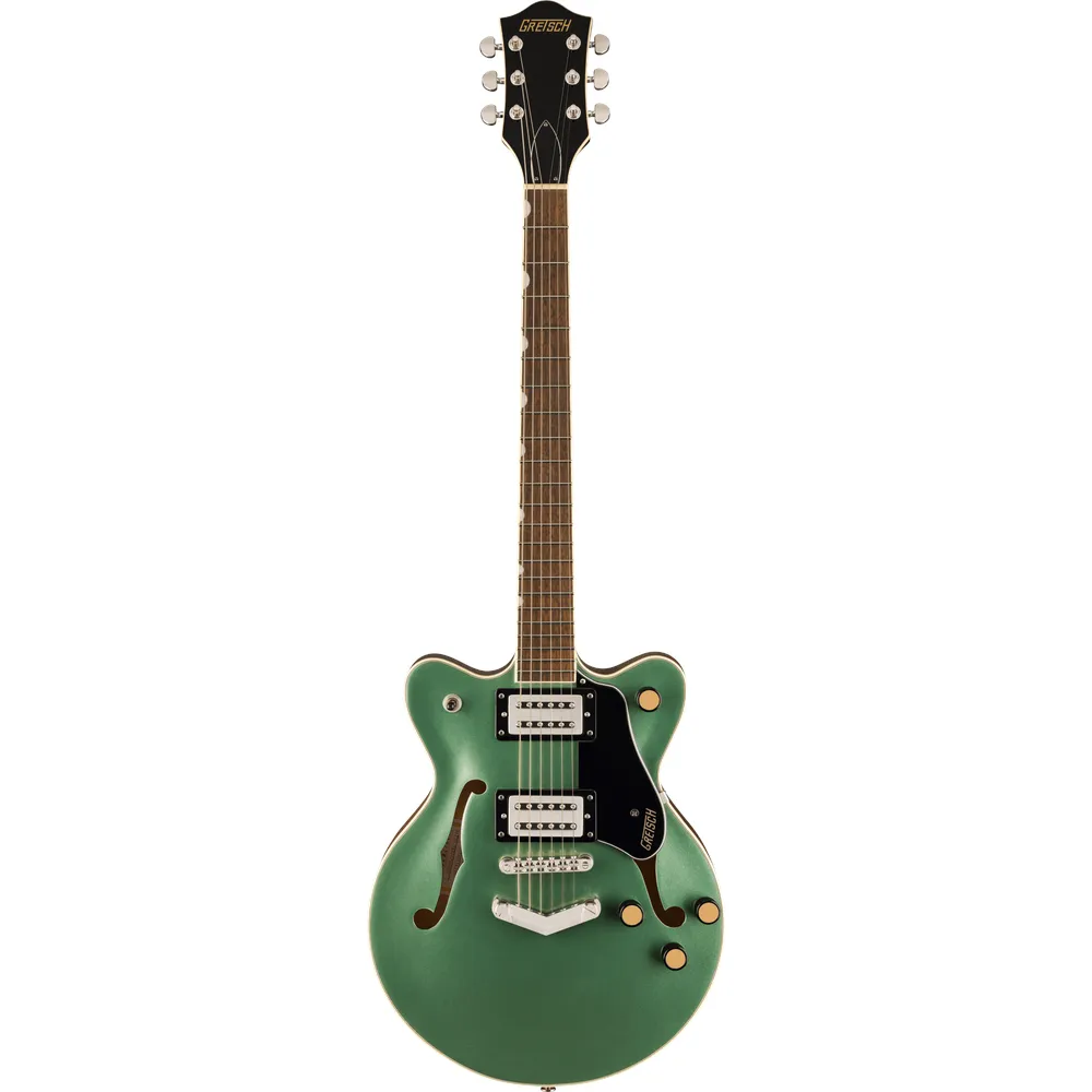 Gretsch G2655 Streamliner Center Block Jr Double-Cut with V-Stoptail | Steel Olive