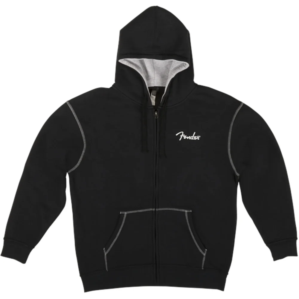 Fender Are You Ready To Rock Hoodie - Black (Medium)