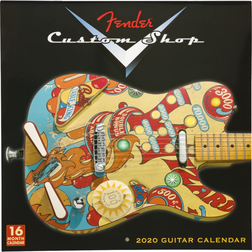 Fender 2020 Custom Shop Calendar