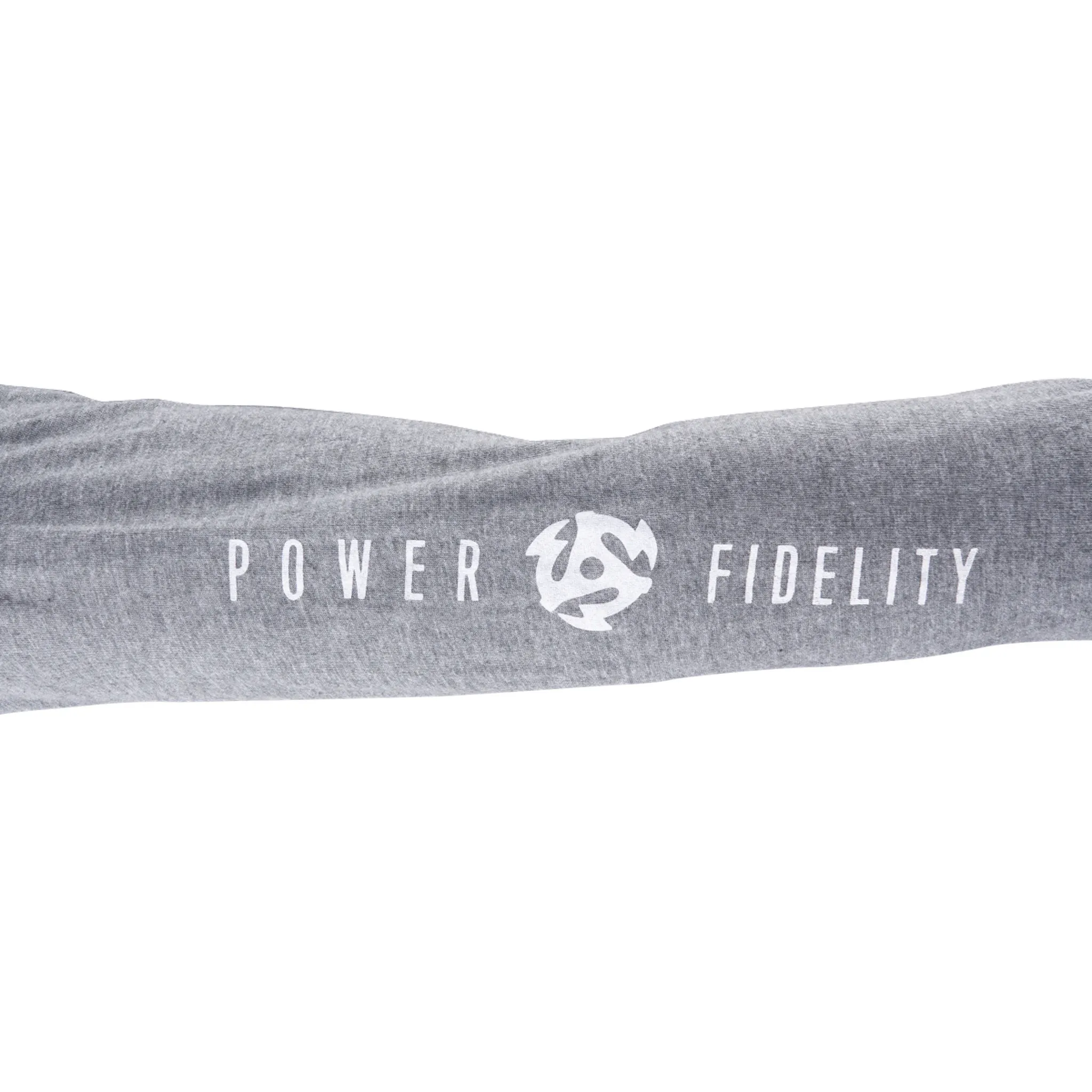 Gretsch Power and Fidelity Long Sleeve T-Shirt Grey - Image 2