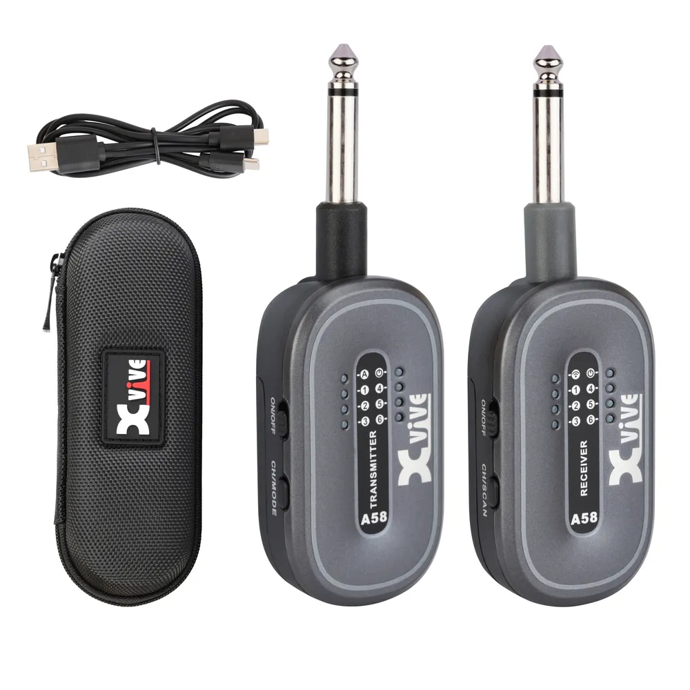 Xvive A58 Guitar Wireless System 5.8GHZ