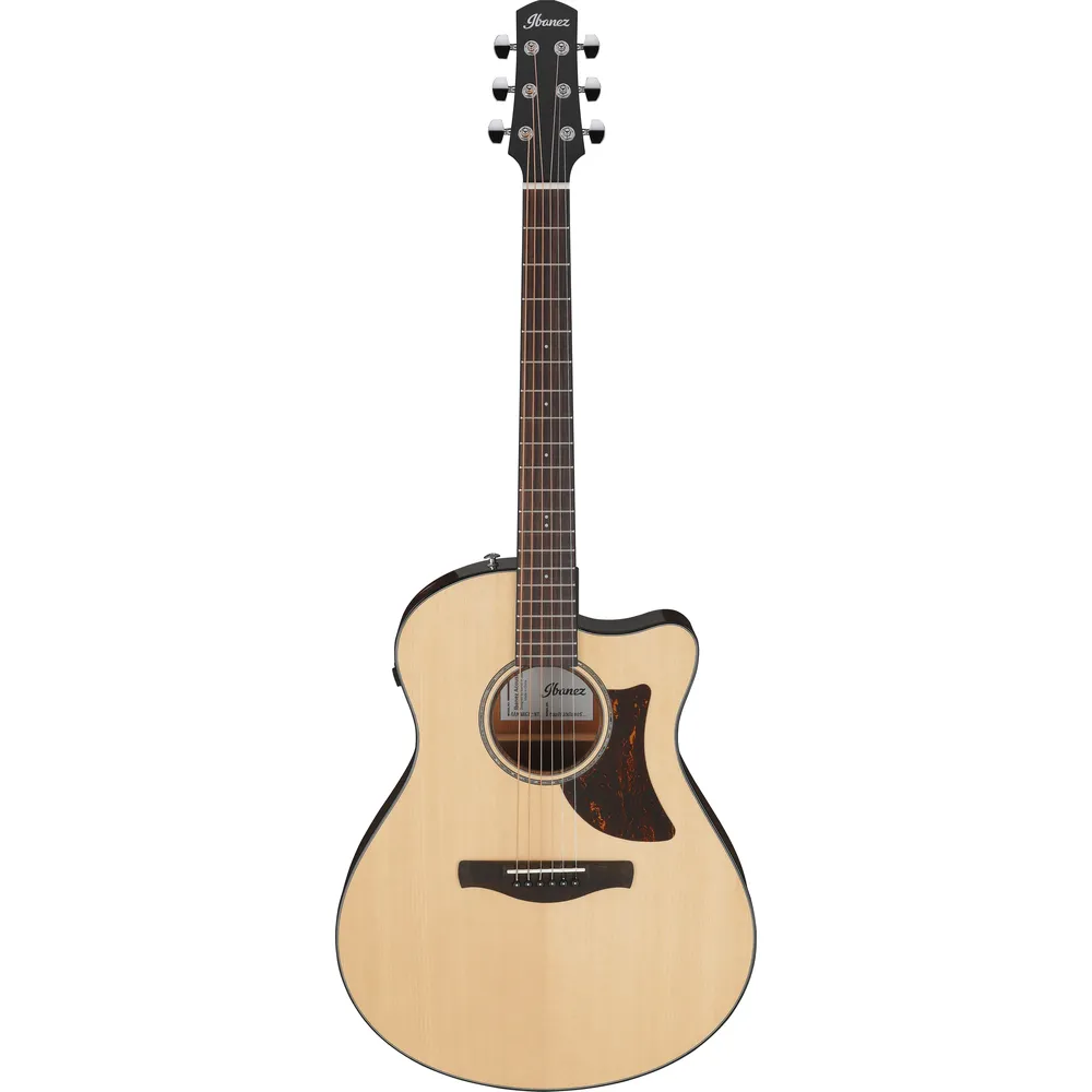 Ibanez AAM300CE Electro Acoustic Guitar Natural High Gloss