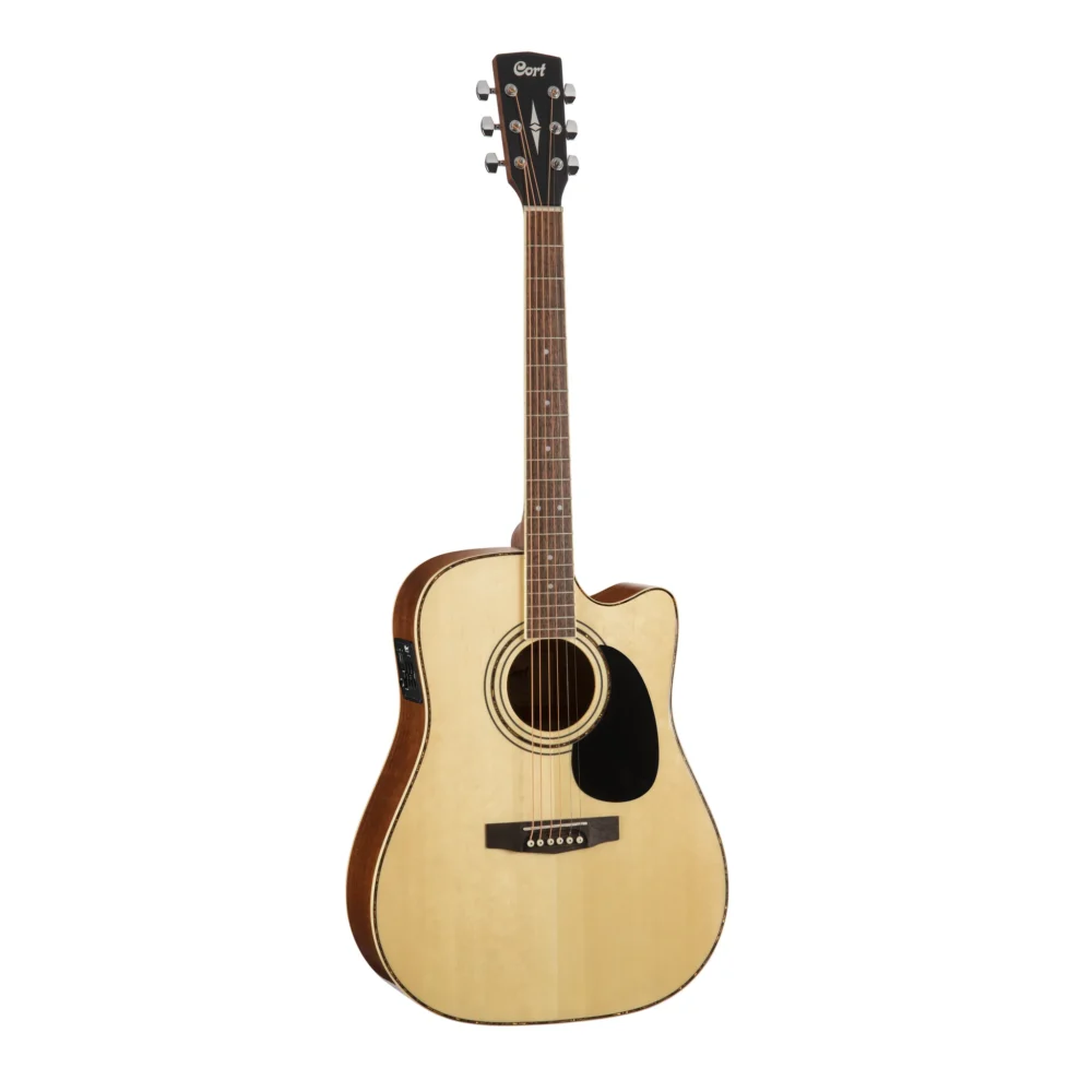 Cort AD880CE NS Dreadnought Cutaway Satin Natural