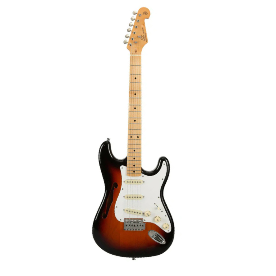 SX ALD2H3TS Alder Series Electric Guitar - 3 Tone Sunburst