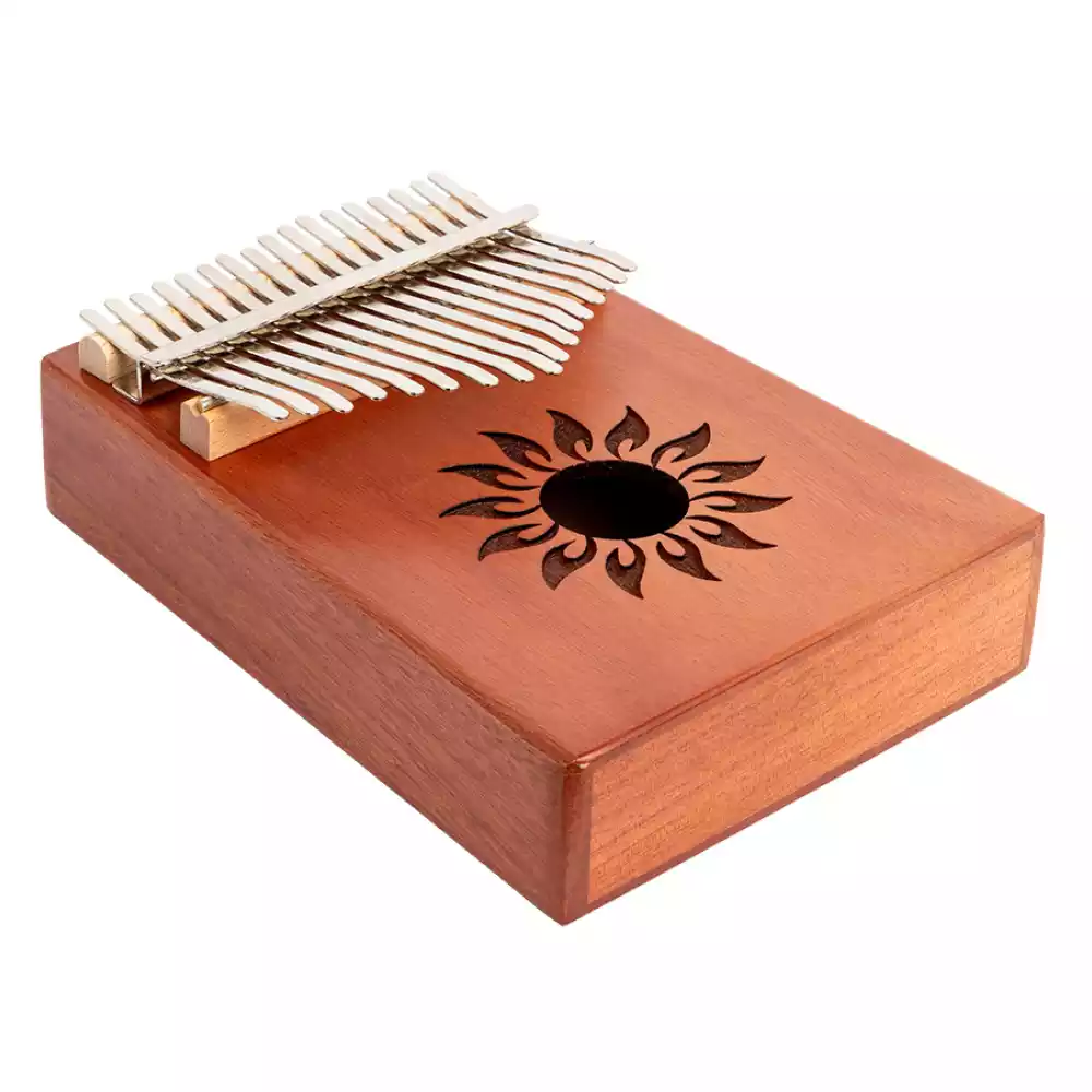 Angel ARKN Kalimba In Key Of C - Natural Mahogany Wood