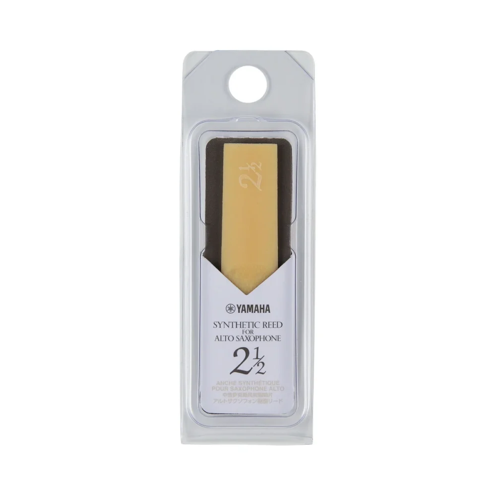 Yamaha Synthetic Reed for Alto Saxophone, strength 2½, in retail packaging