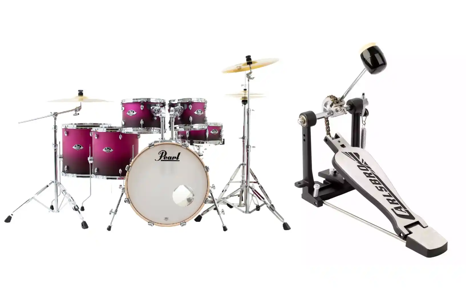 acoustic drum kit