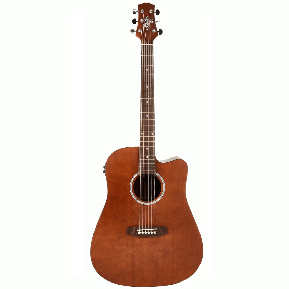 Ashton D20CEQ MS Acoustic Electric Steel String Guitar Natural Matt