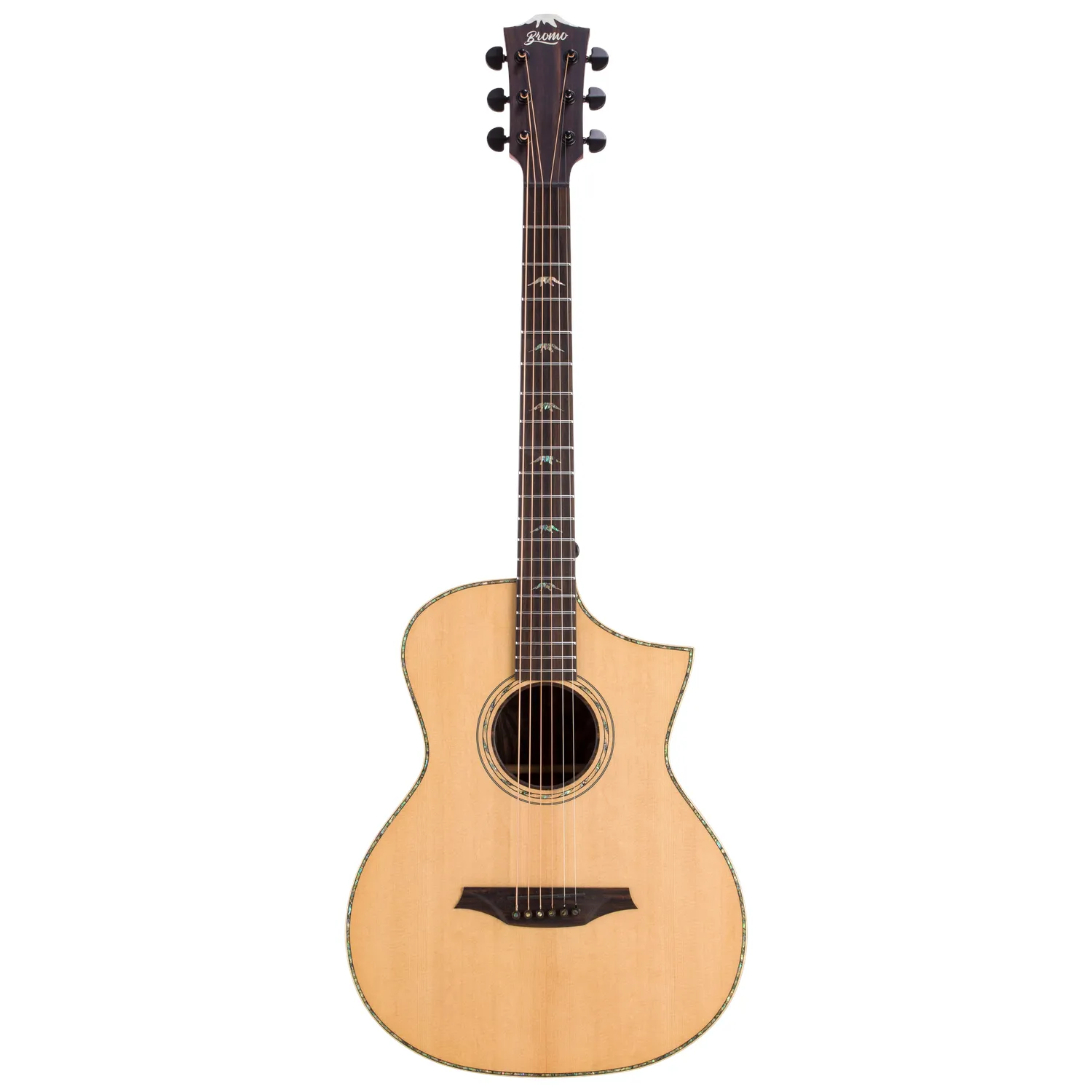 Bromo BAR5CE Grand Auditorium Acoustic-Electric Guitar