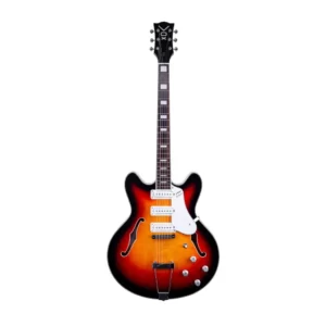 Vox Bc-S66-Sb Bobcat S66 Sunburst Guitar
