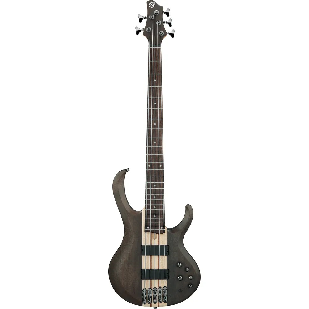 Ibanez BTB605 Transparent Gray Flat 5 String Electric Bass
