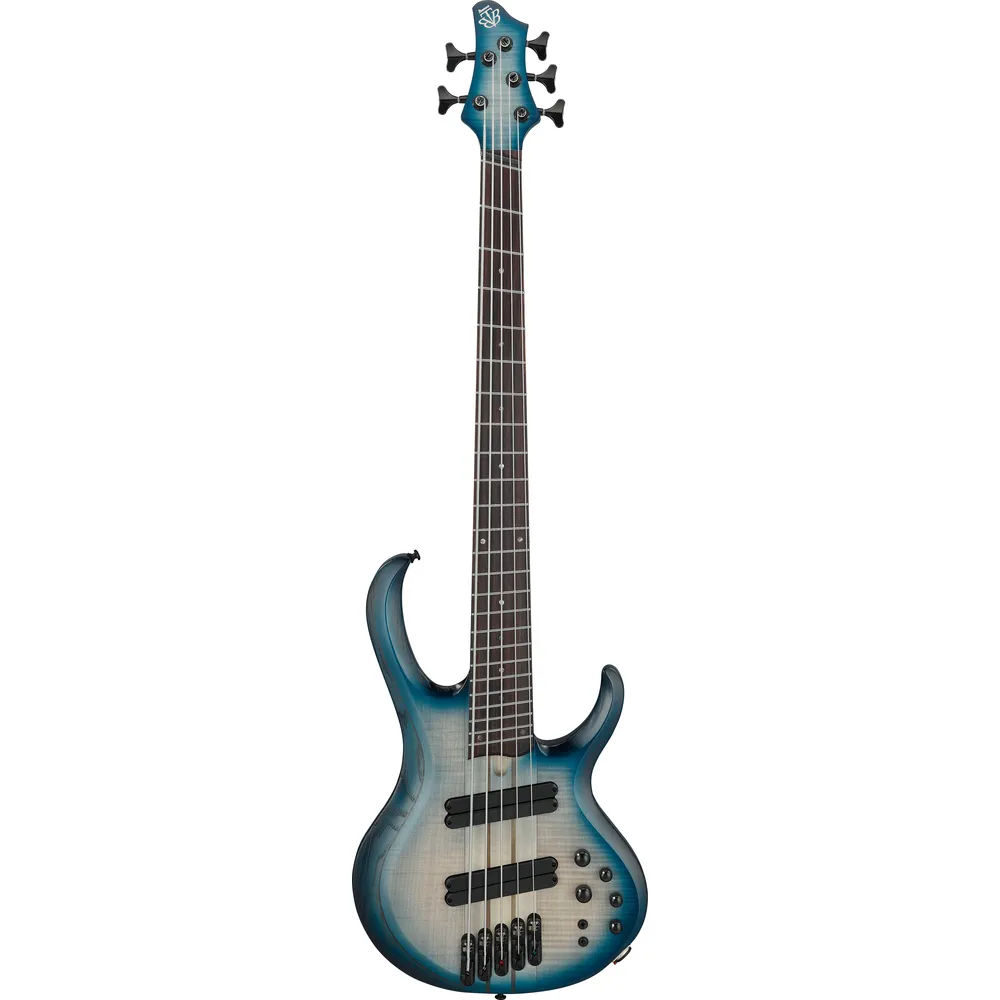 Ibanez BTB705LMCTL 5 String Electric Bass Guitar Cosmic Blue Starburst