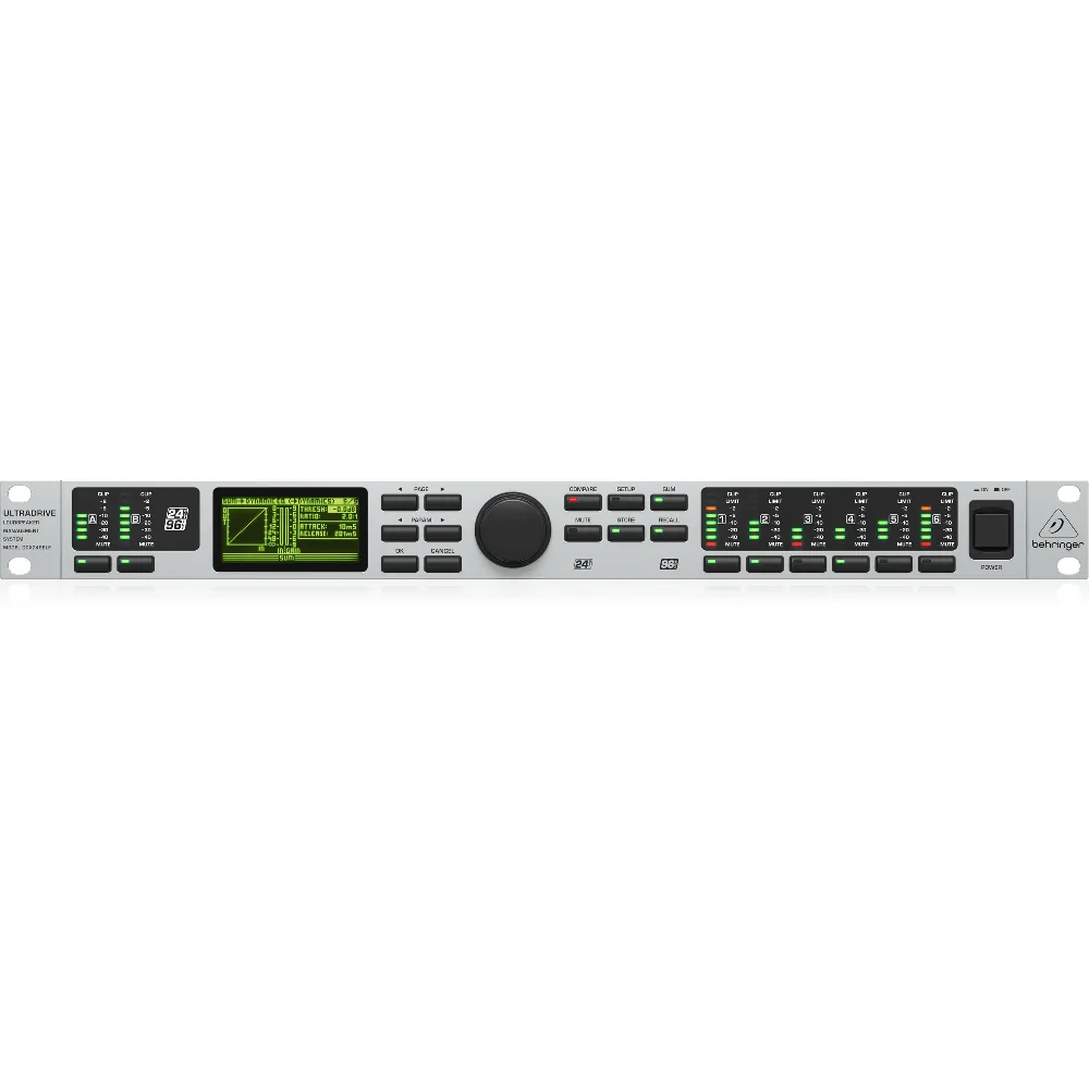 Behringer DCX2496LE Ultra-High-Precision Digital Loudspeaker Management System