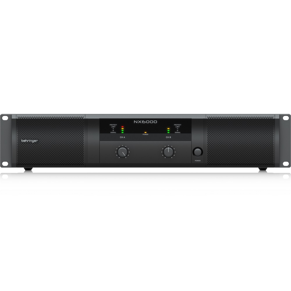 Behringer NX6000 6000 Watt ClassD Power Amplifier Bashs Music