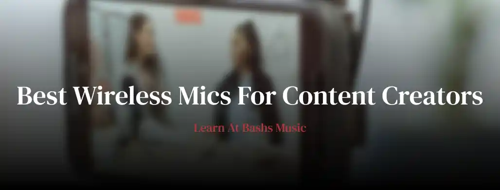 Wireless microphone for social media content