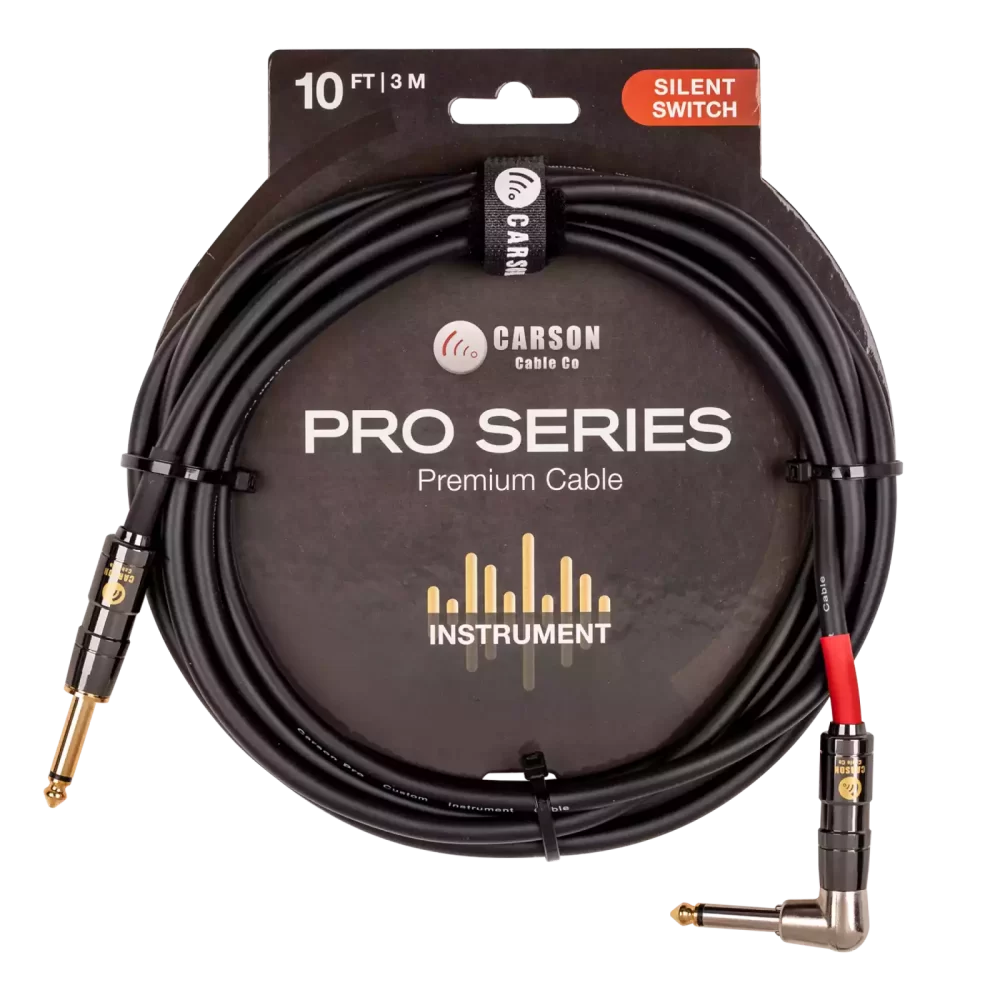 Carson CSW10SL Silent Switch Pro 10FT Right Angle Cable