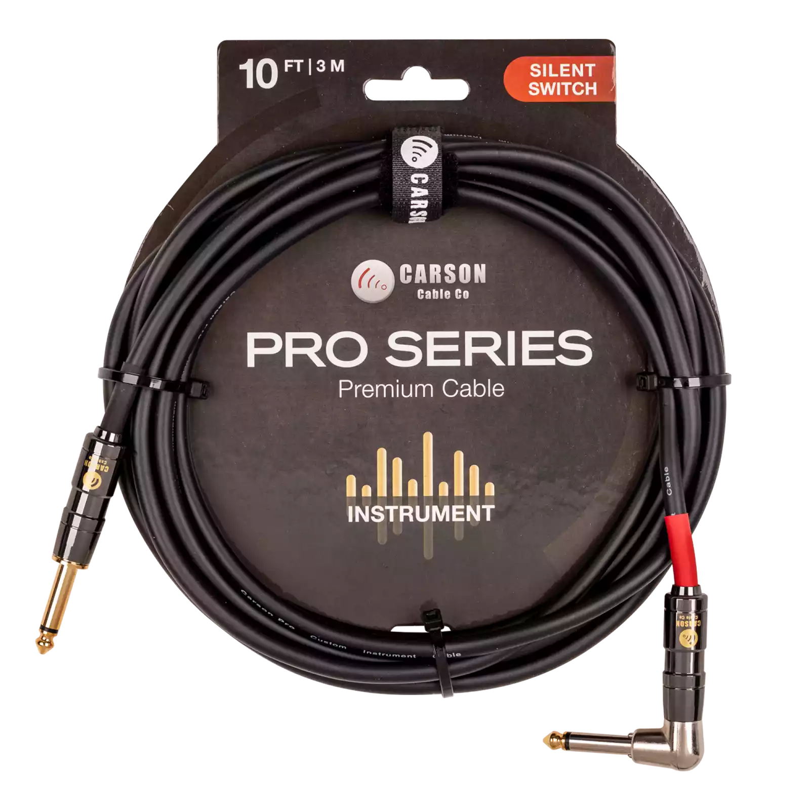 Carson CSW10SL Silent Switch Pro 10FT Right Angle Cable