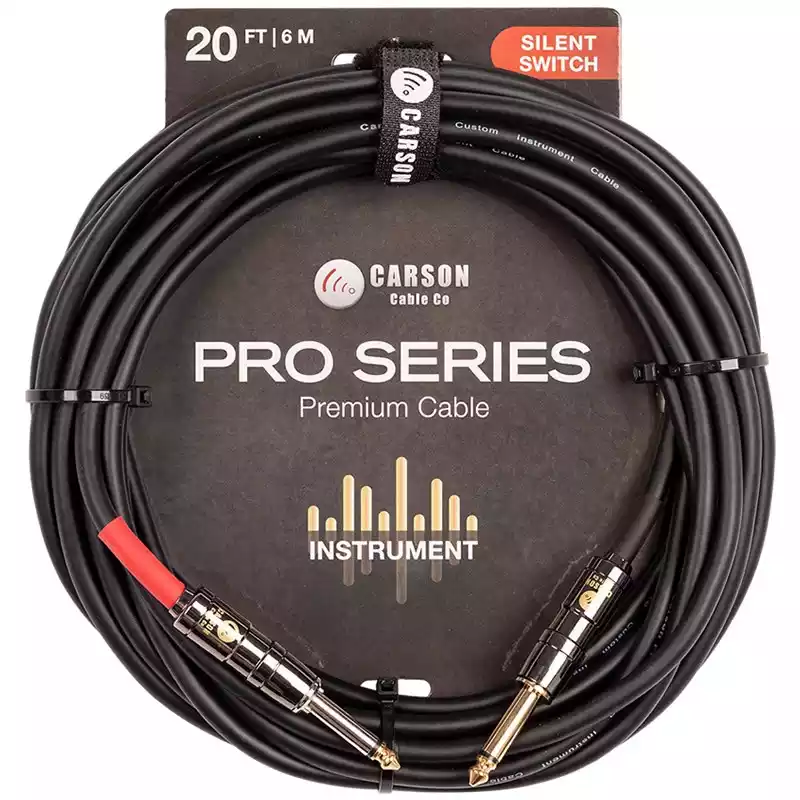 Carson CSW20SS Silent Switch Pro 20FT Straight Angle Cable
