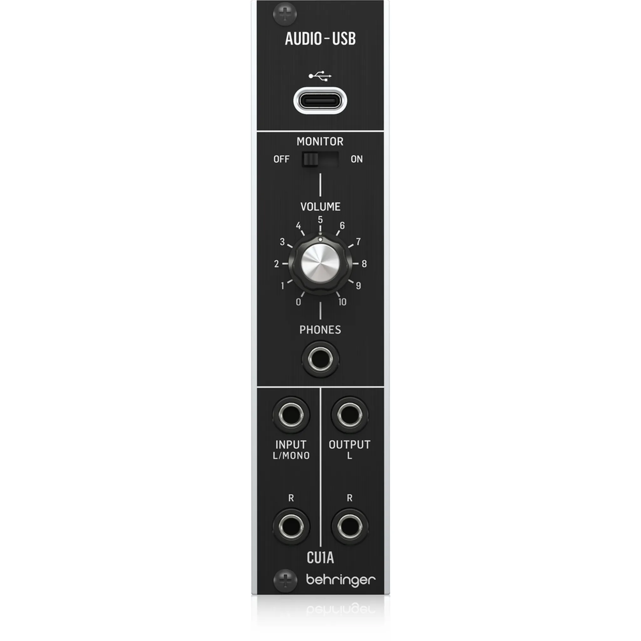 Behringer CU1A Ultra-Low Latency 2 In/2 Out USB/Audio Interface for Eurorack - Image 3