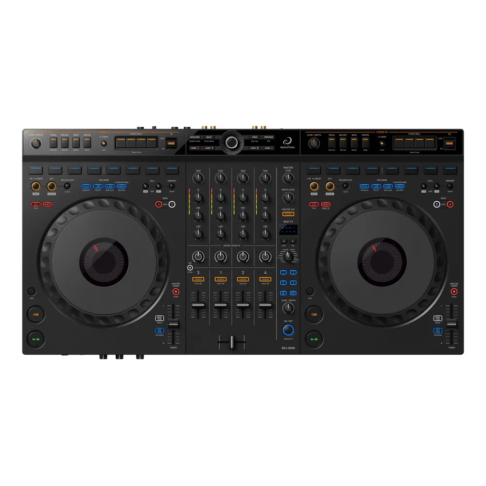 AlphaTheta DDJ-GRV6 4-Channel DJ Controller