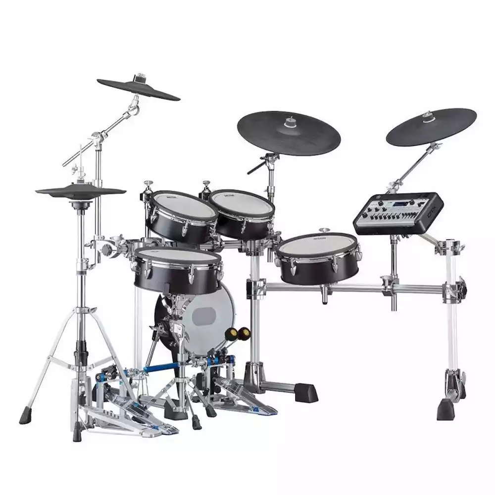 Yamaha DTX10K-XBF - Electronic Drum Kit W/ Silicon Heads Black Forest