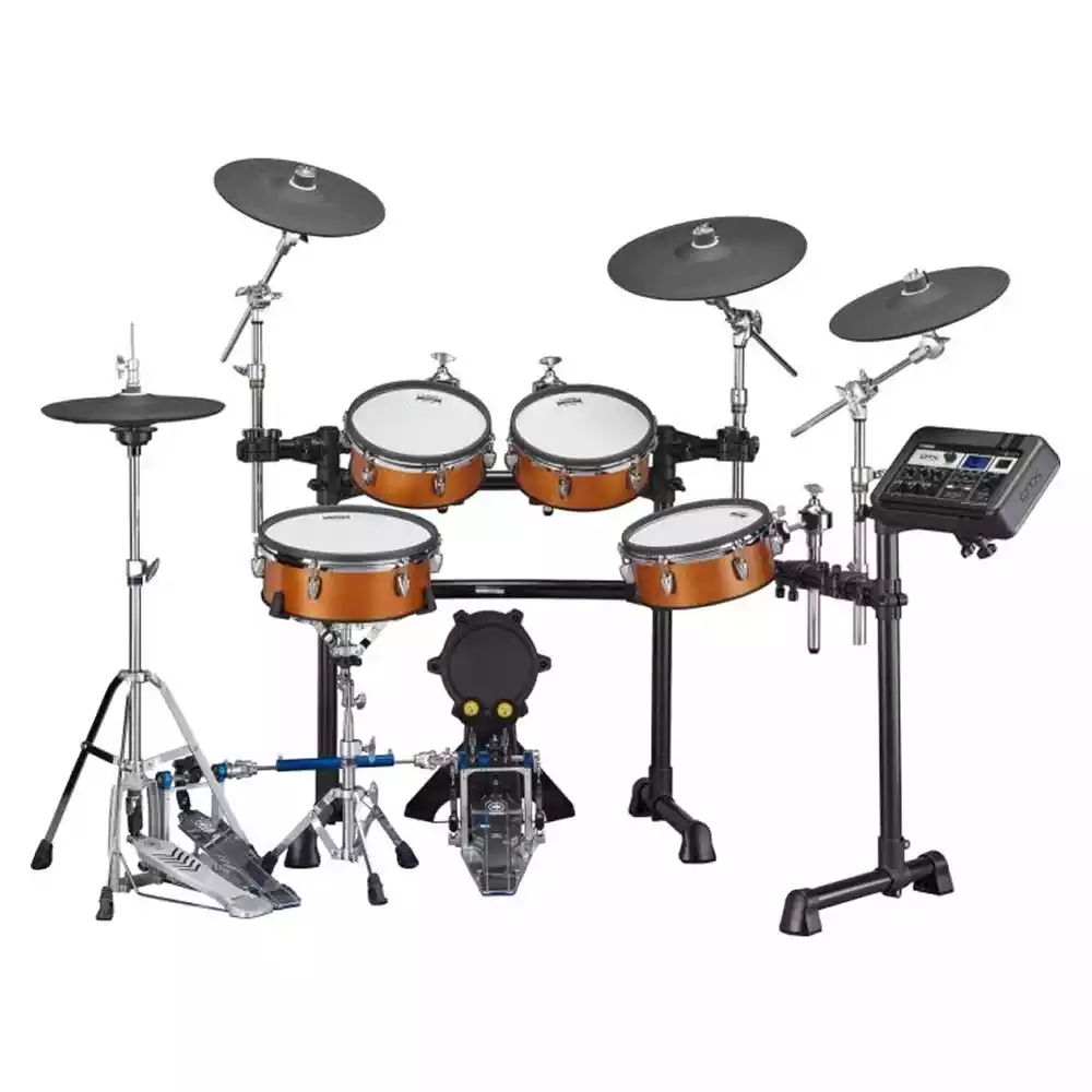 Yamaha DTX8K-MRW - Electronic Drum Kit W/ Mesh Heads Real Wood
