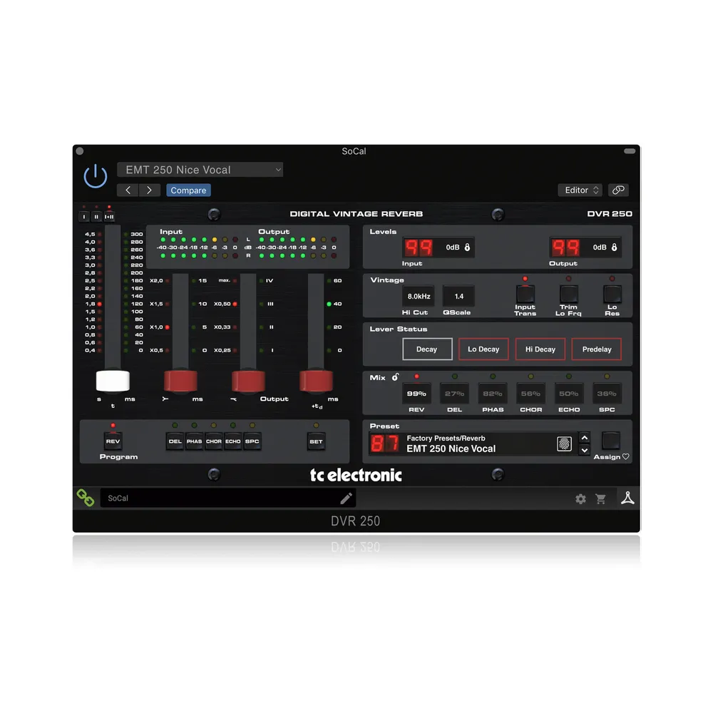 Tc Electronic Dvr250 Native / Dvr250-Dt